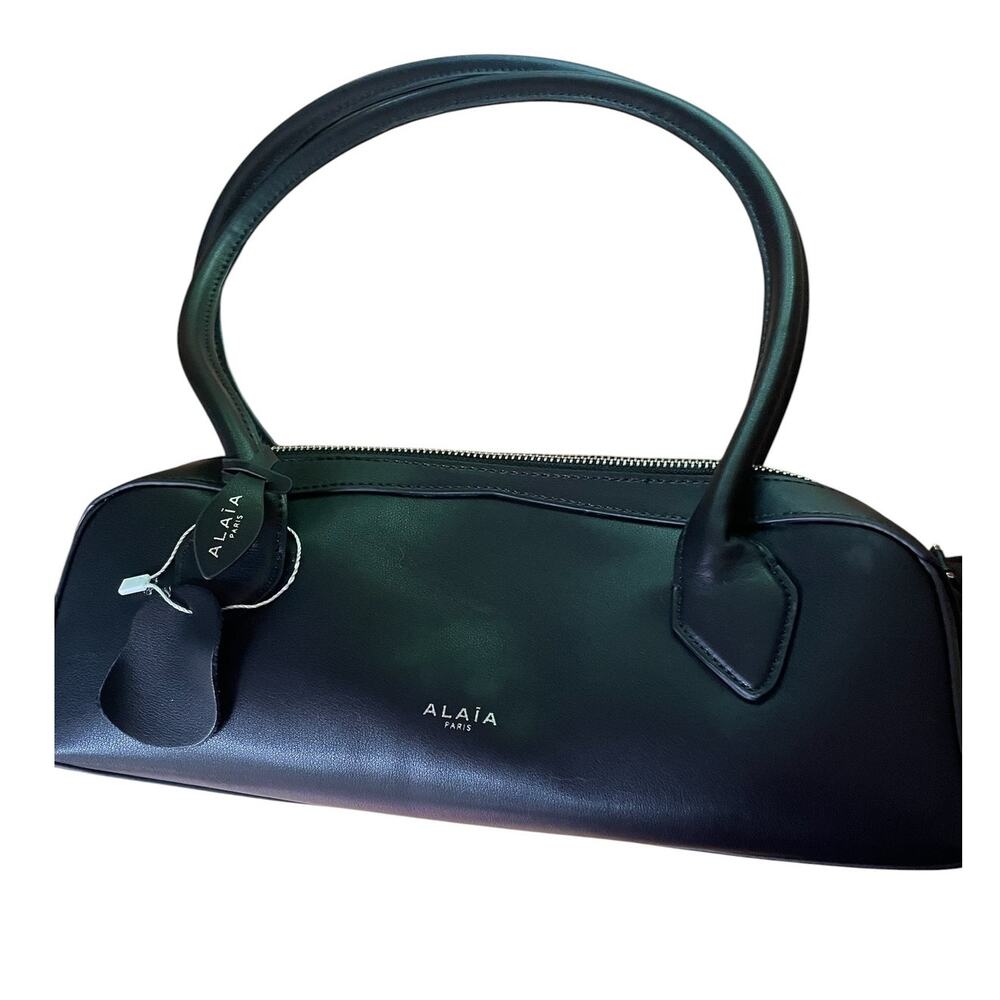 AUTHENTIC Alaïa Black Teckel Bag - Medium